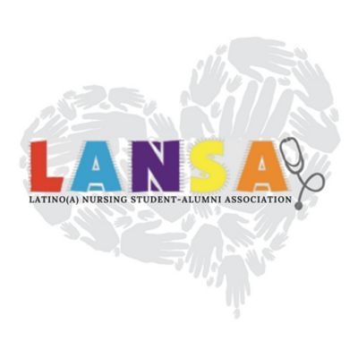 Latinx Nursing Student-Alumni Association (LANSA) Logo