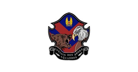 Arnold Air Society - Captain Don Brown Squadron Logo